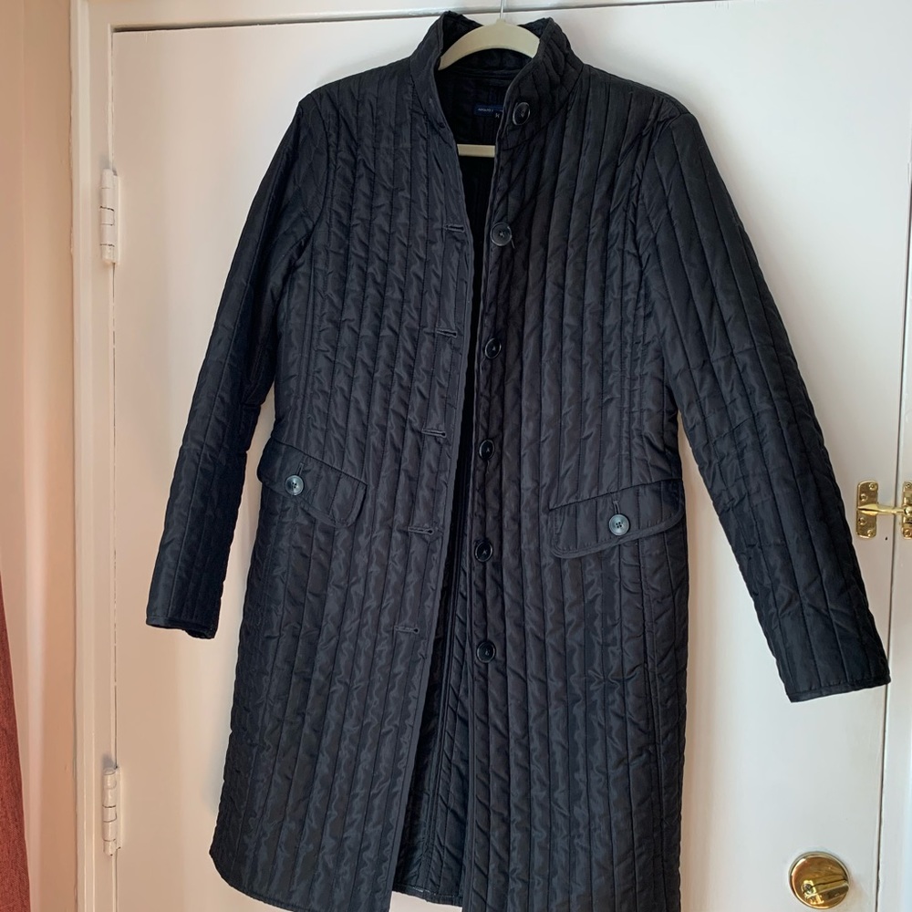 Adolfo Dominguez quilted coat